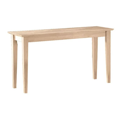 Gracie Oaks Jaier Solid Wood Console Table & Reviews | Wayfair